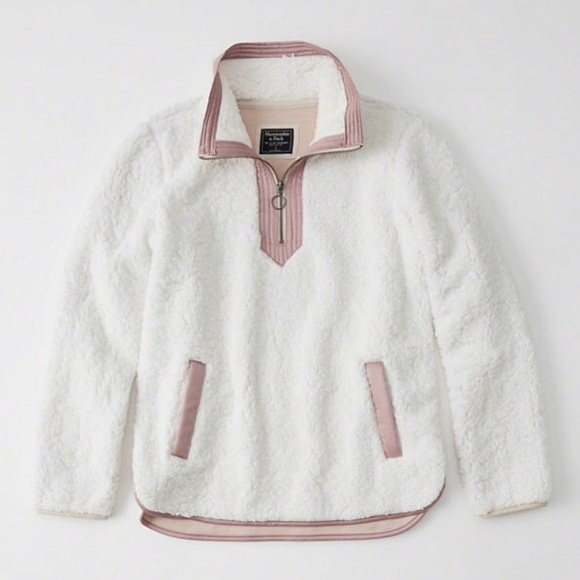 Abercrombie & Fitch Sweaters - Abercrombie Sherpa pullover